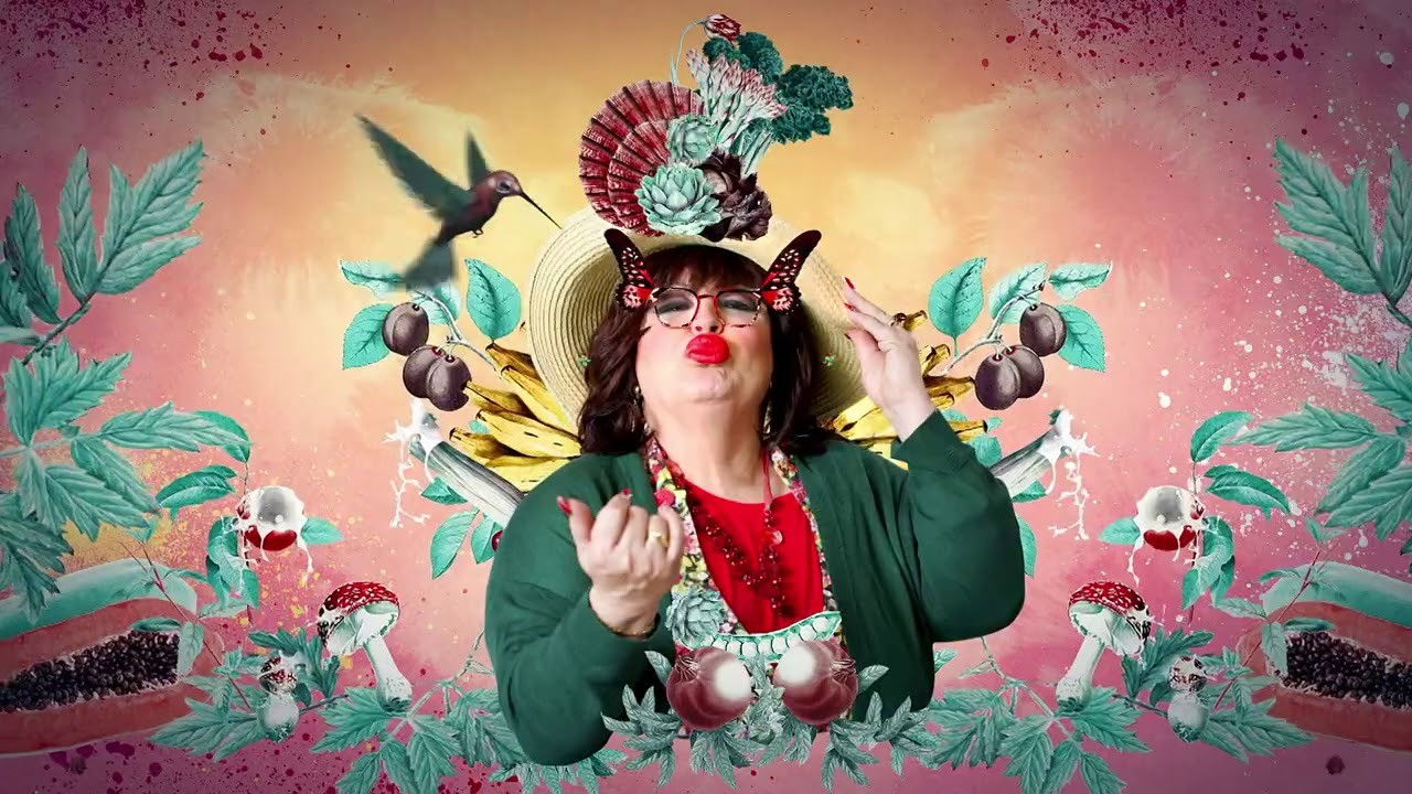 Paca te lleva al huerto backdrop