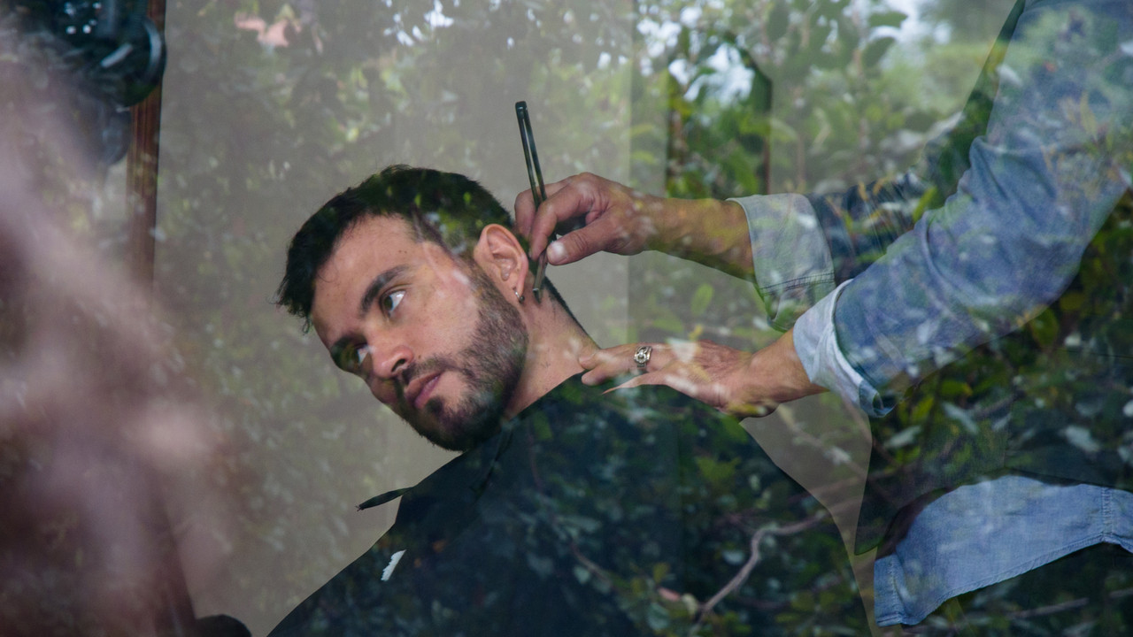 Men's Haircut backdrop