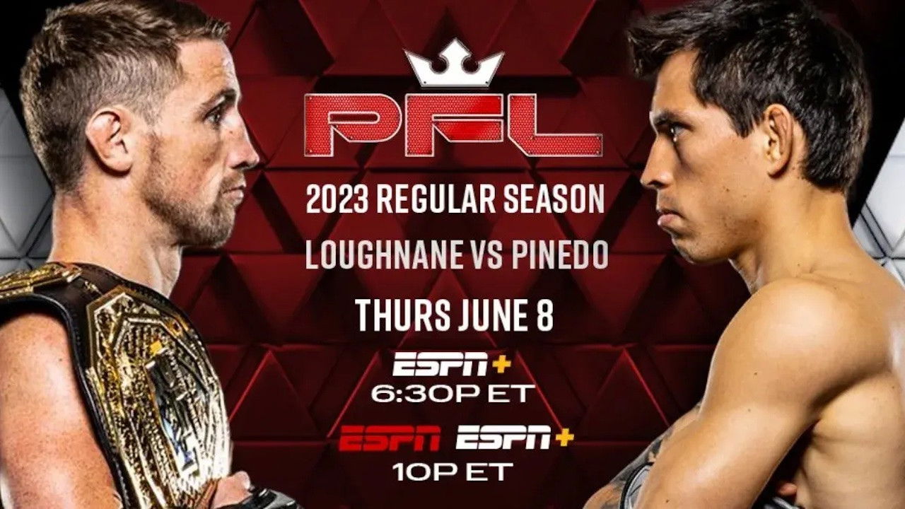 PFL 2023 #4: Regular Season - Loughnane vs. Pinedo backdrop