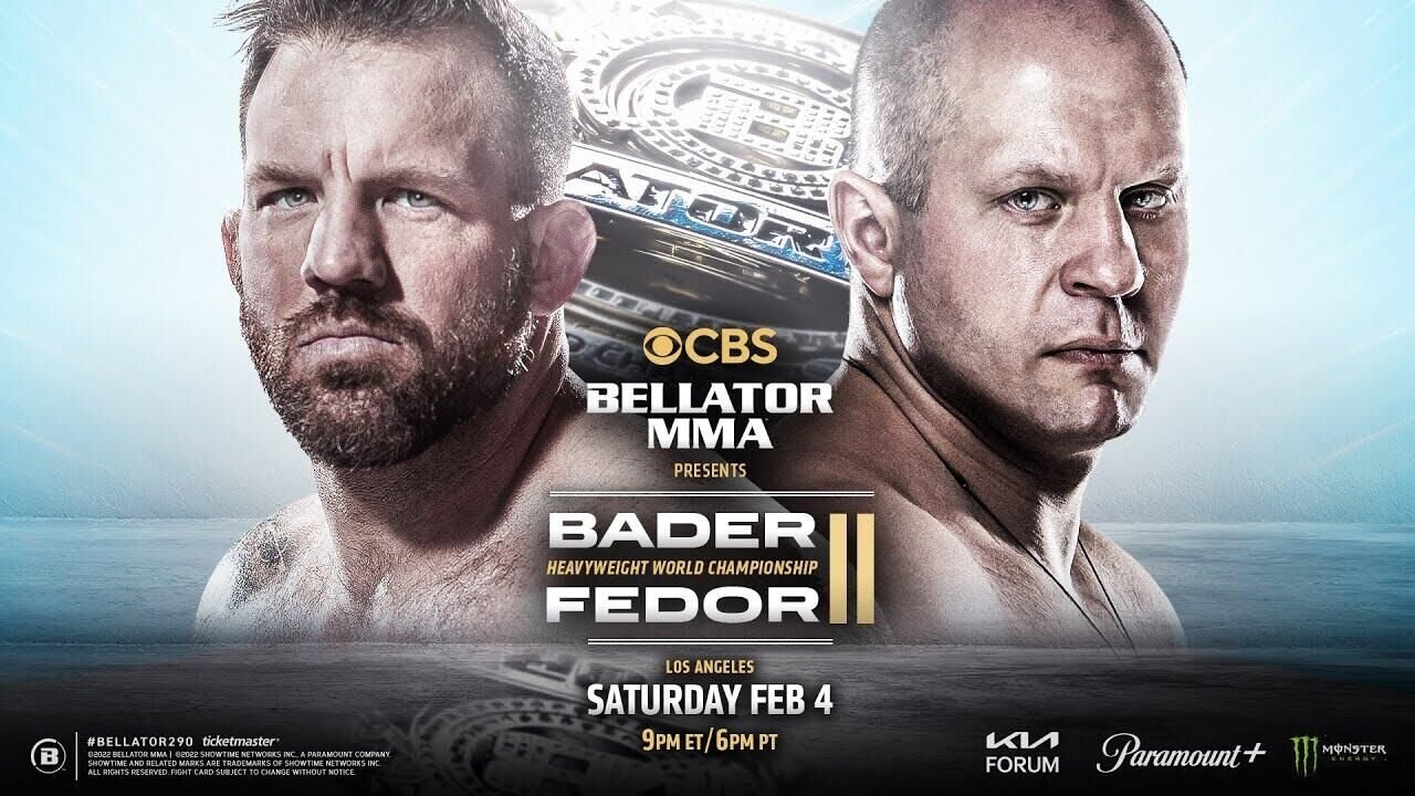 Bellator 290: Bader vs. Fedor 2 backdrop