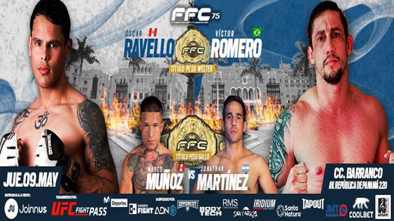 FFC 75: Ravello vs. Romero backdrop