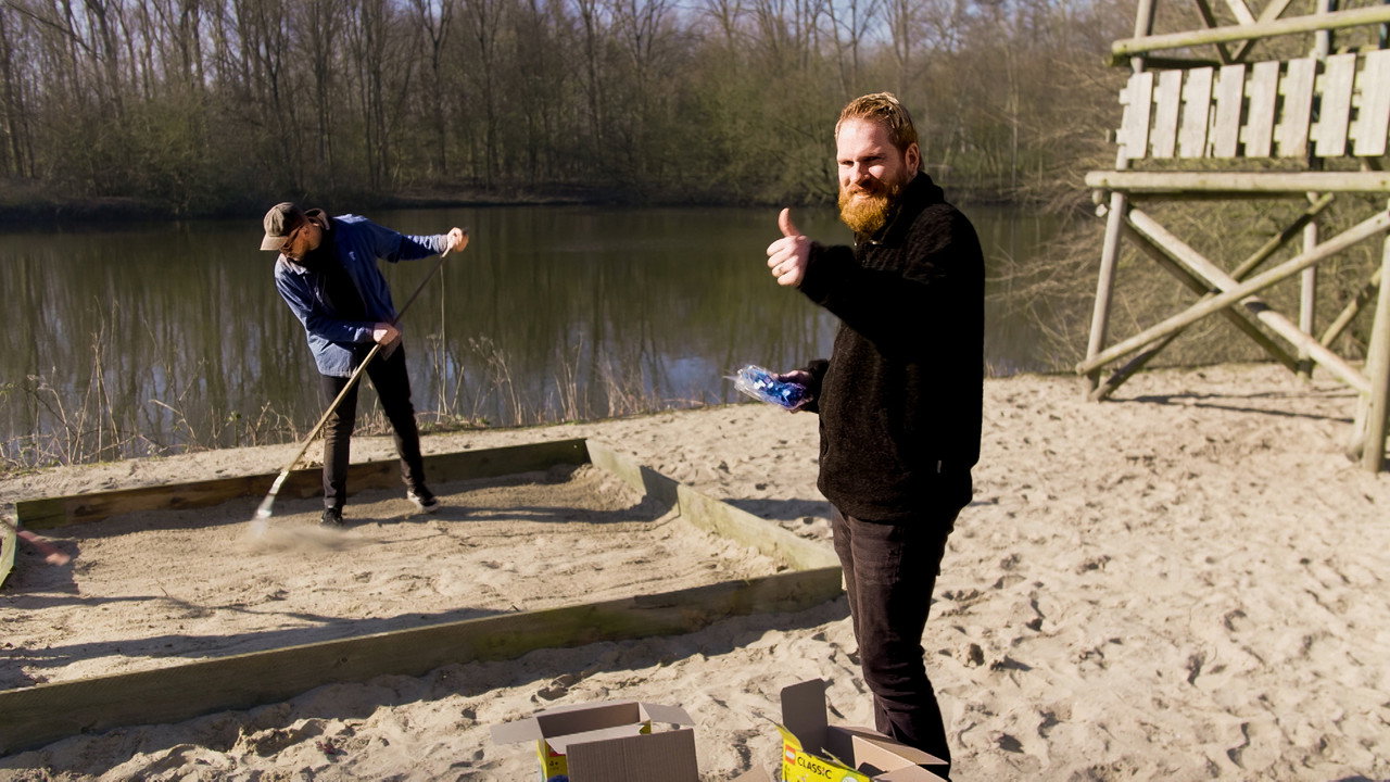 Stefans Stunt Show backdrop