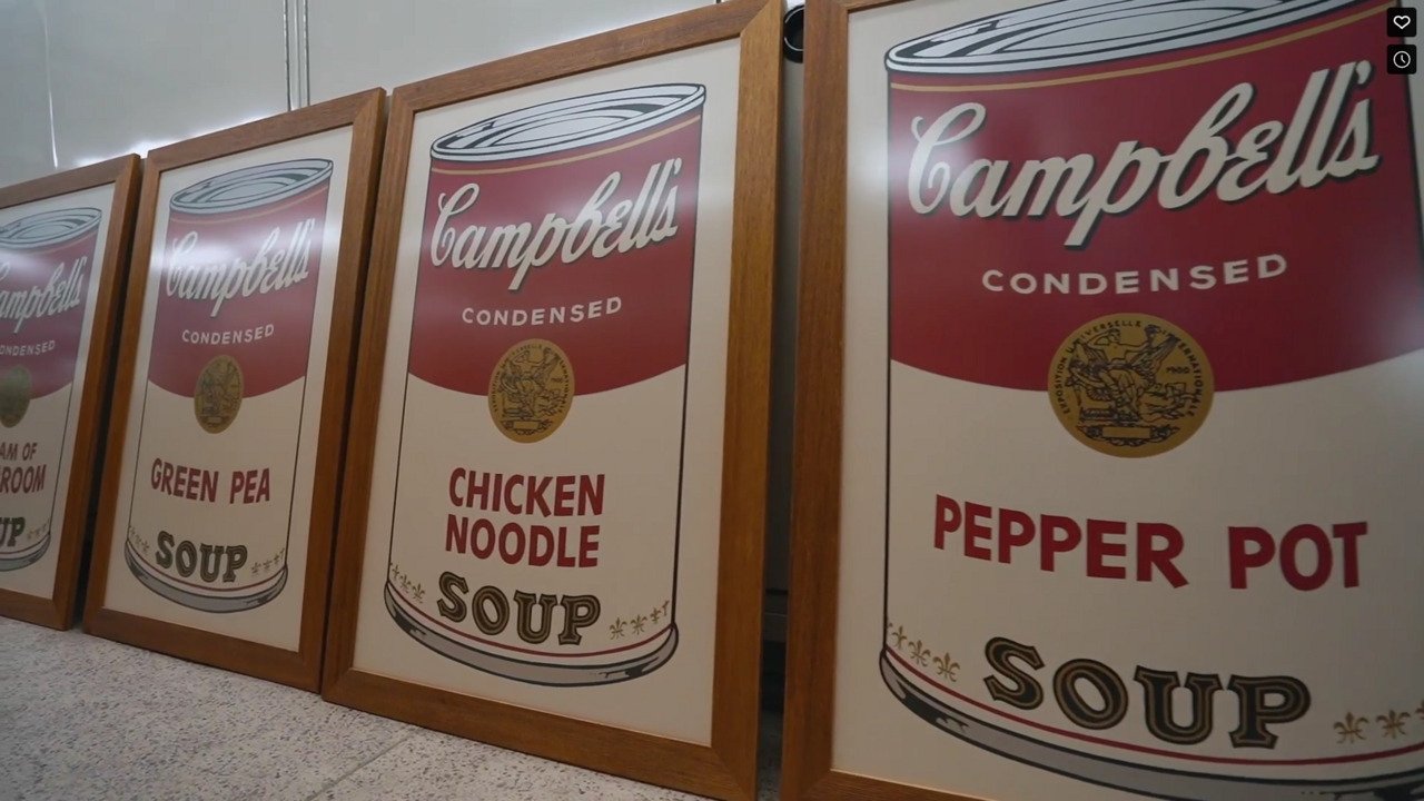 Andy Warhol - The American Dream backdrop