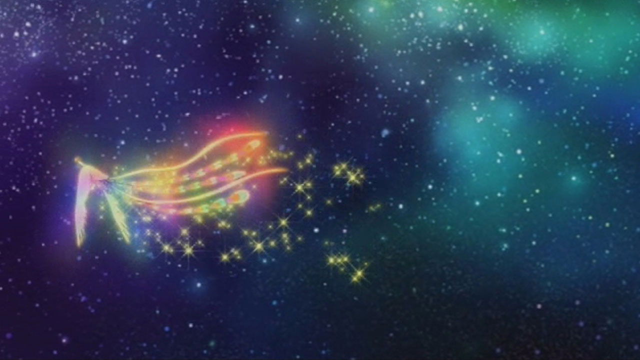 Phoenix: Robe of Feathers backdrop