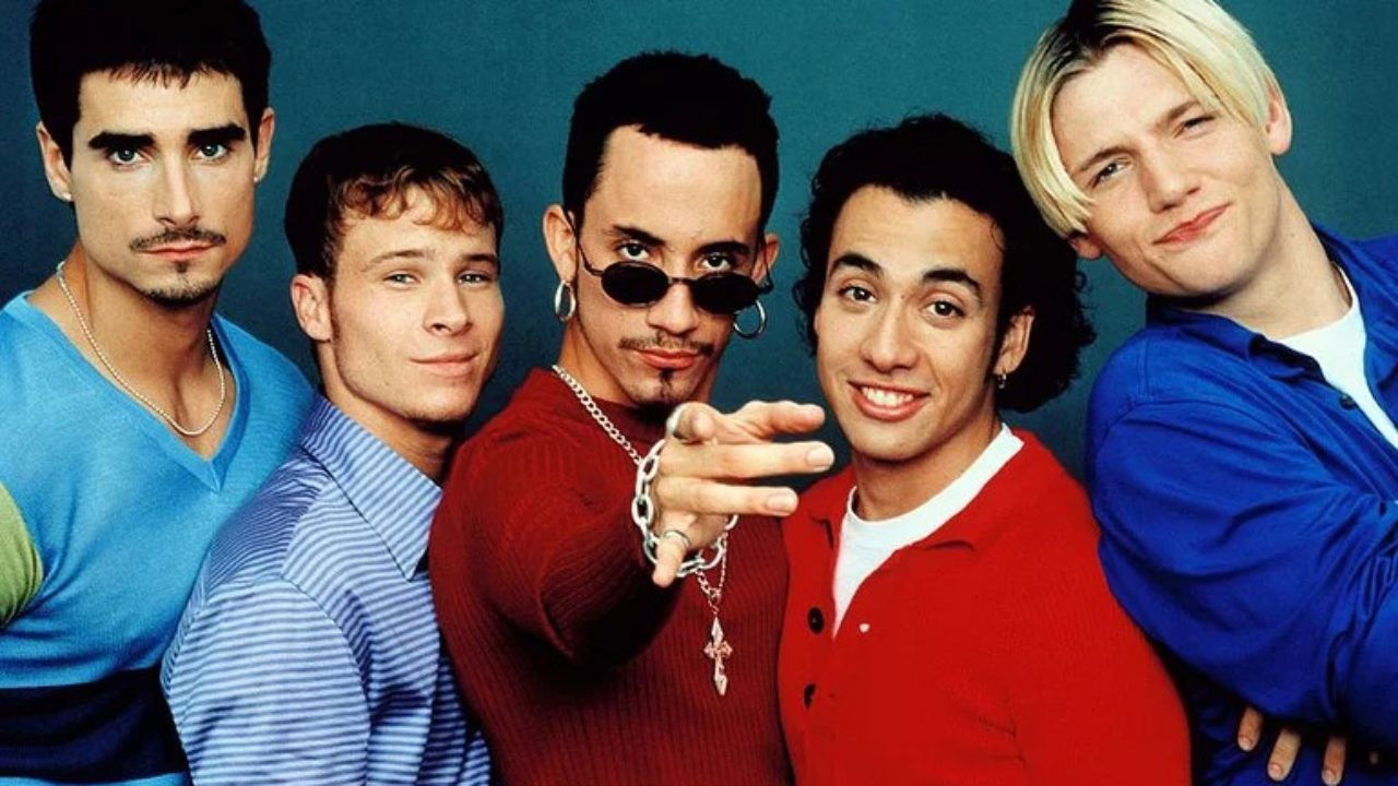 Backstreet Boys: The Video Hits - Chapter One backdrop