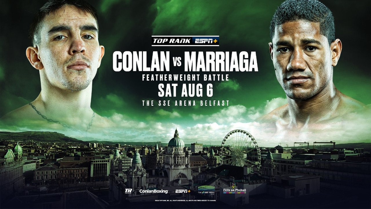 Michael Conlan vs. Miguel Marriaga backdrop