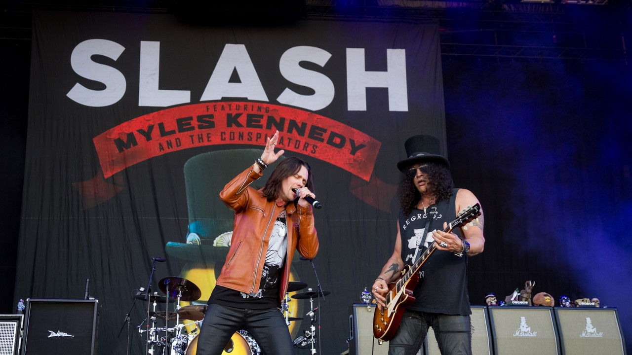 Slash feat. Myles Kennedy & The Conspirators - Rock am Ring 2015 backdrop