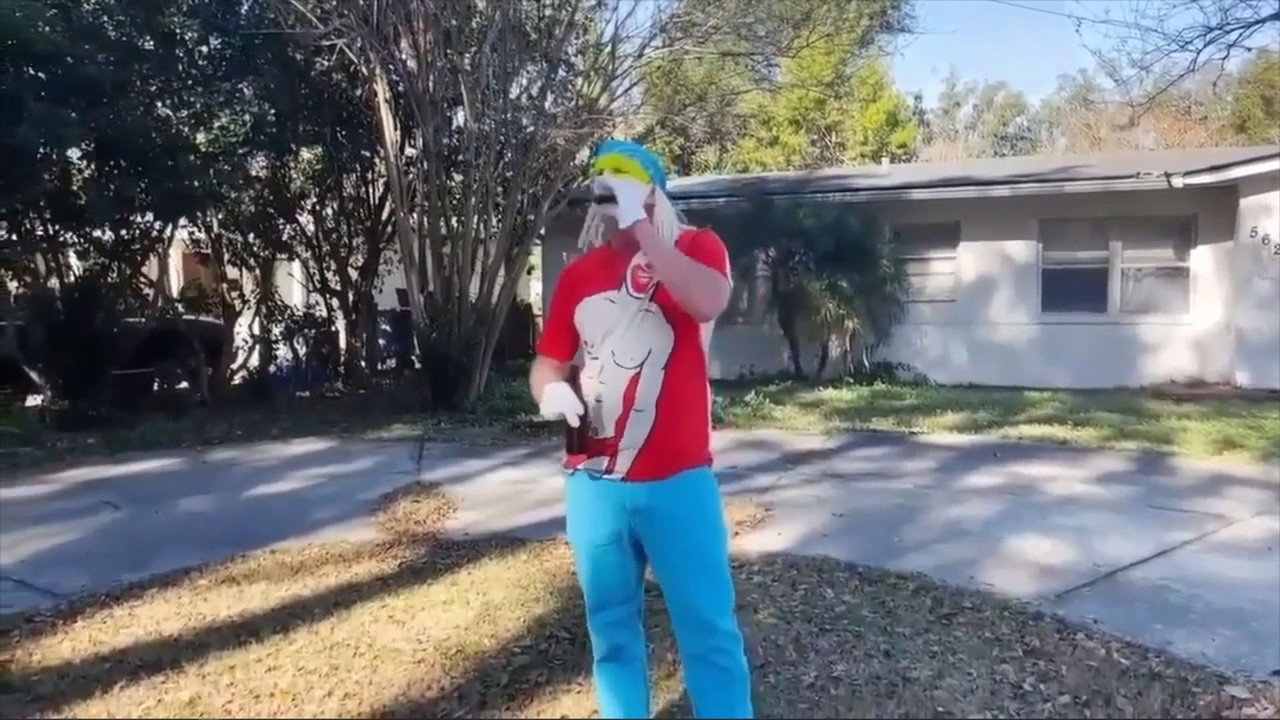 The HARD Life and Times of Clownie Volume 1 backdrop