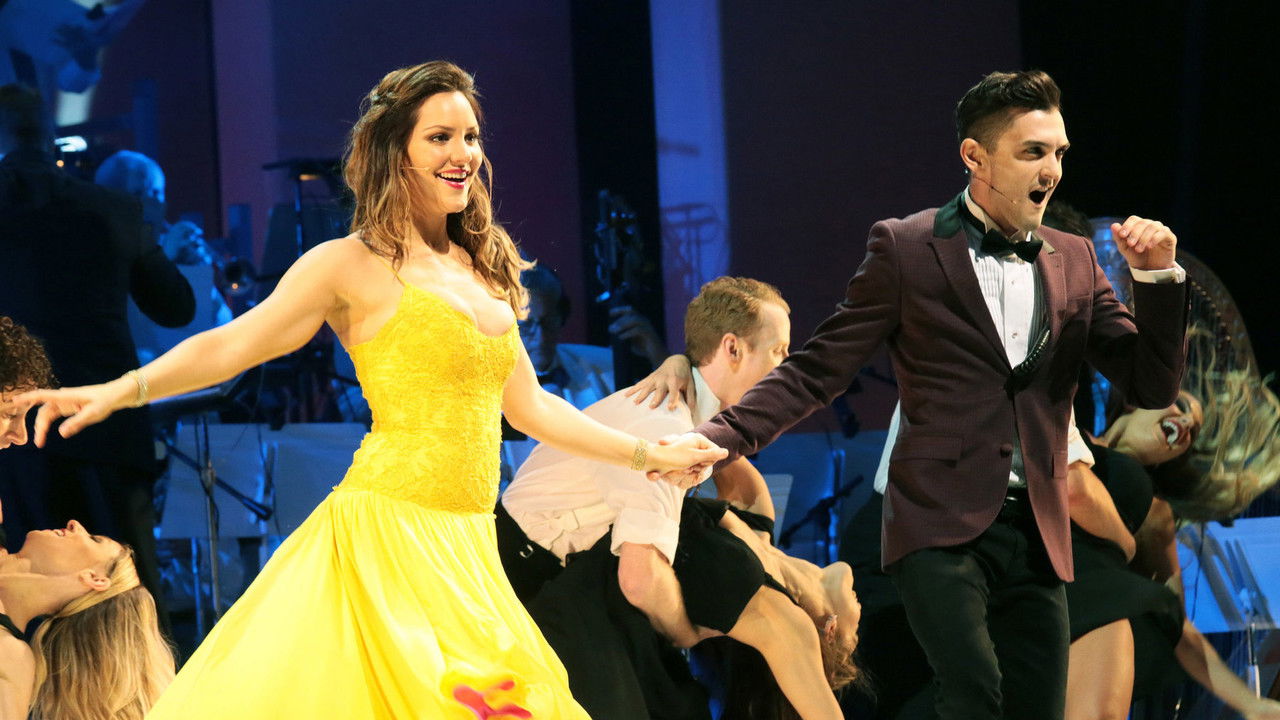 Bombshell in Concert with "Smash" Reunion backdrop