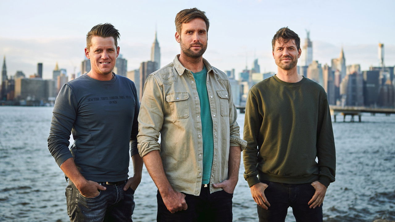 Nick, Simon & Kees: Homeward Bound backdrop