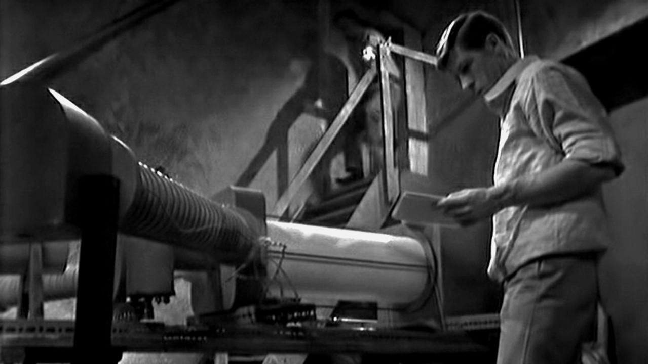 The Dead Past backdrop