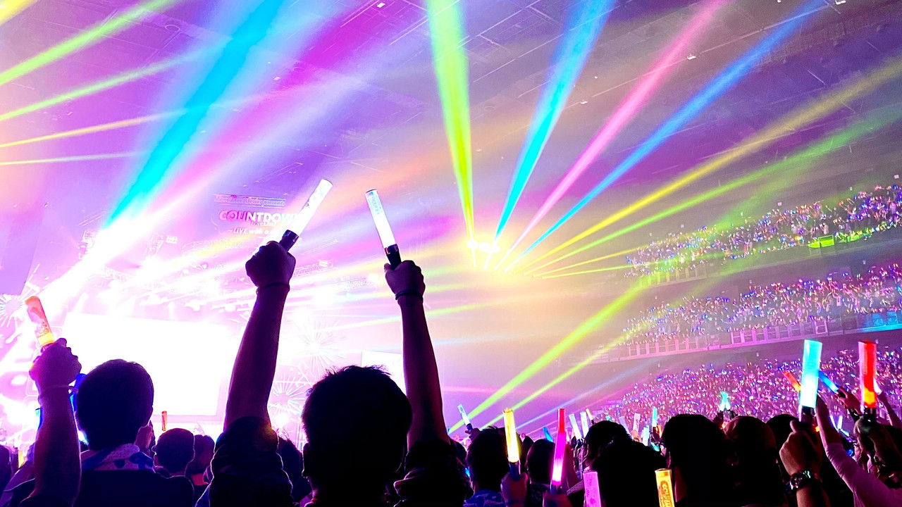 LoveLive! Series Presents COUNTDOWN LoveLive! 2021→2022 ~LIVE with a smile!~ backdrop