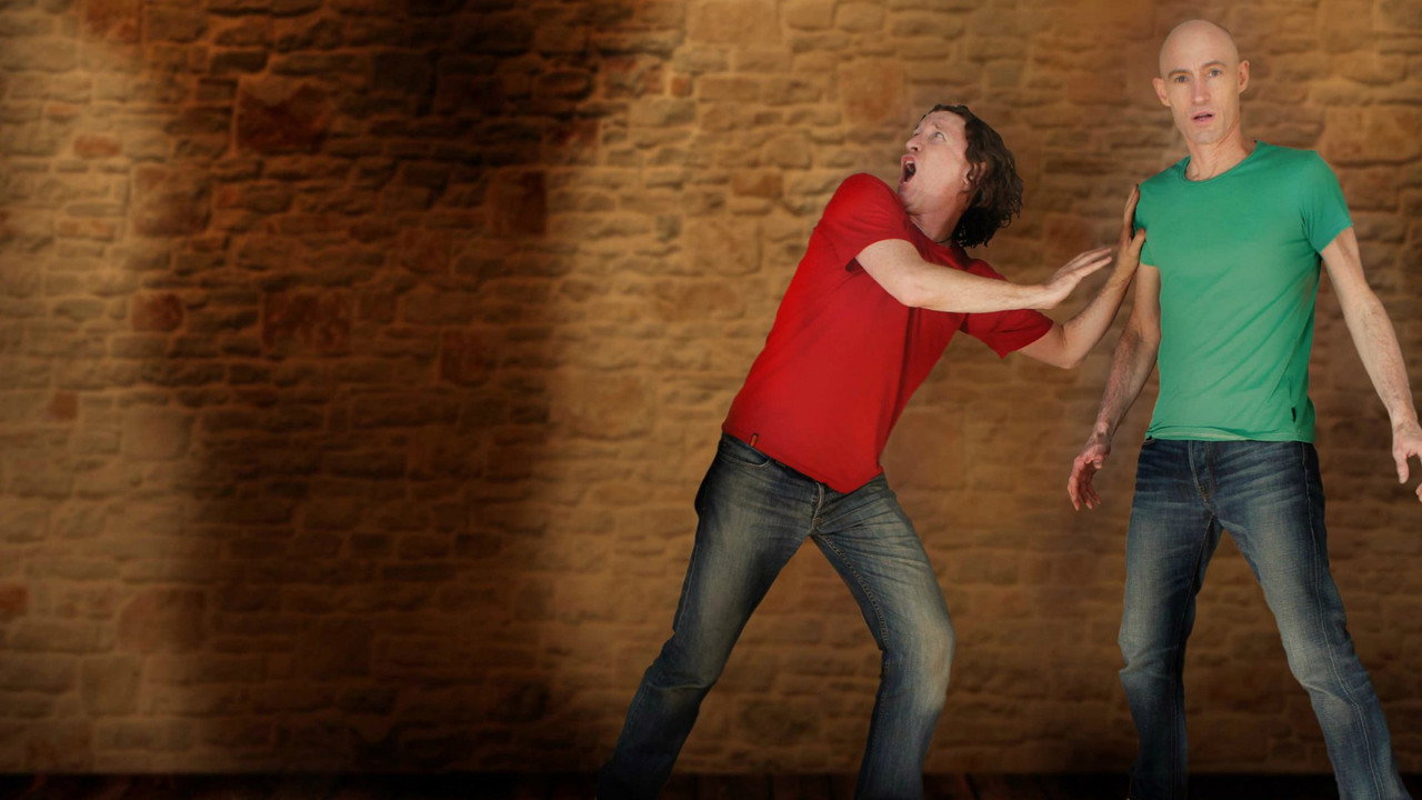 The Umbilical Brothers: The Rehearsal backdrop