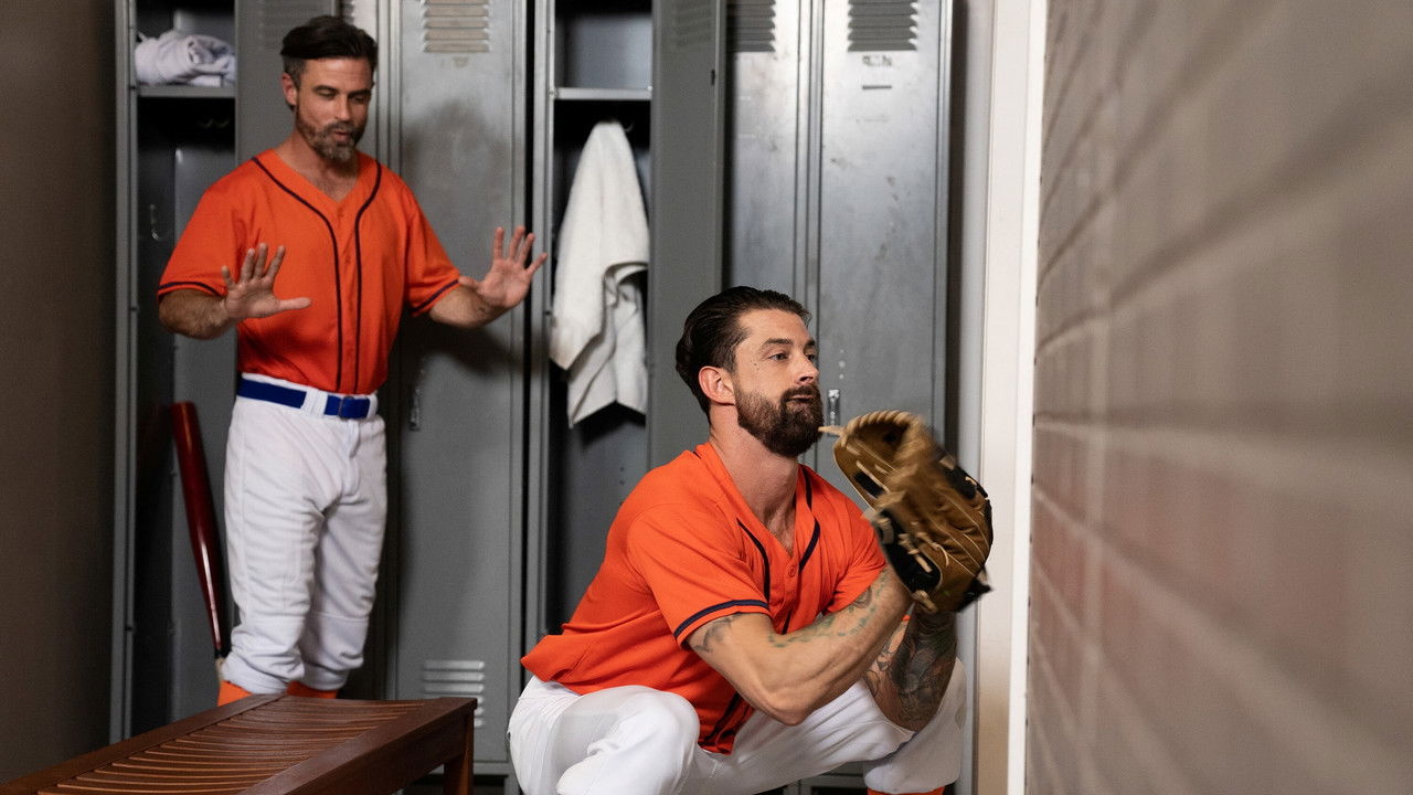 Pitching Balls, Catching Cum backdrop