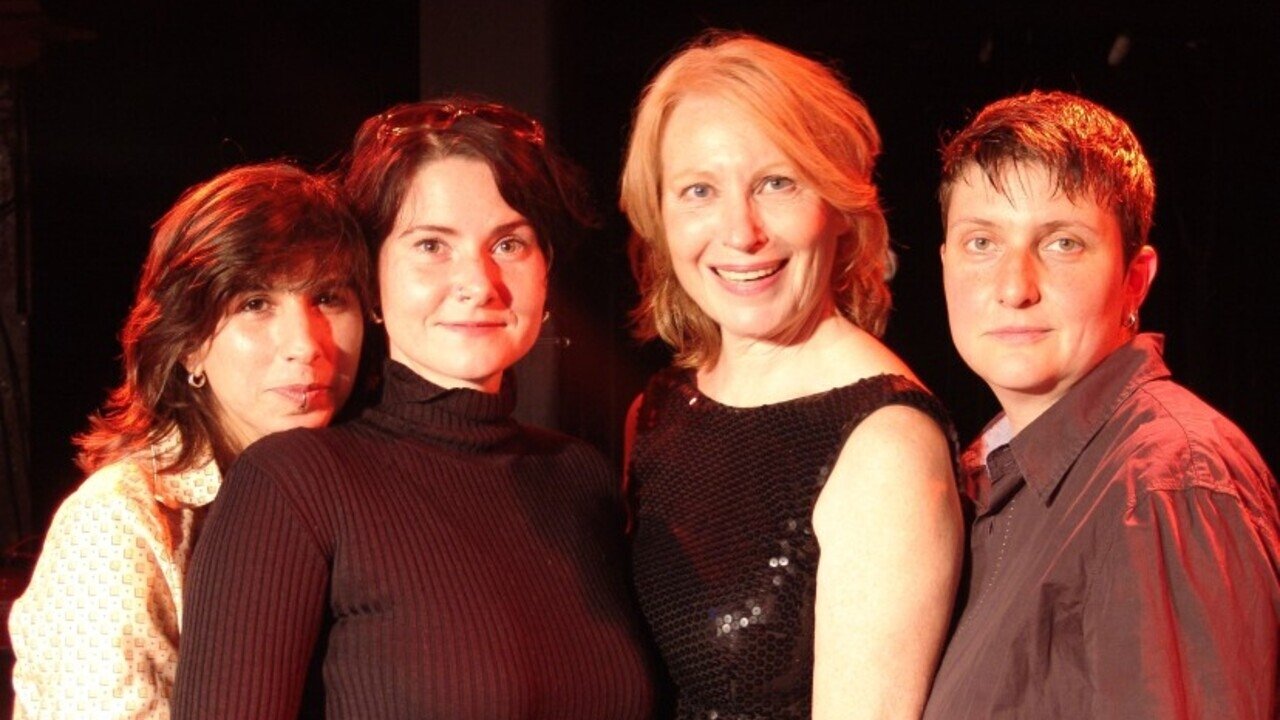 Dead Gay Men and Living Lesbians backdrop