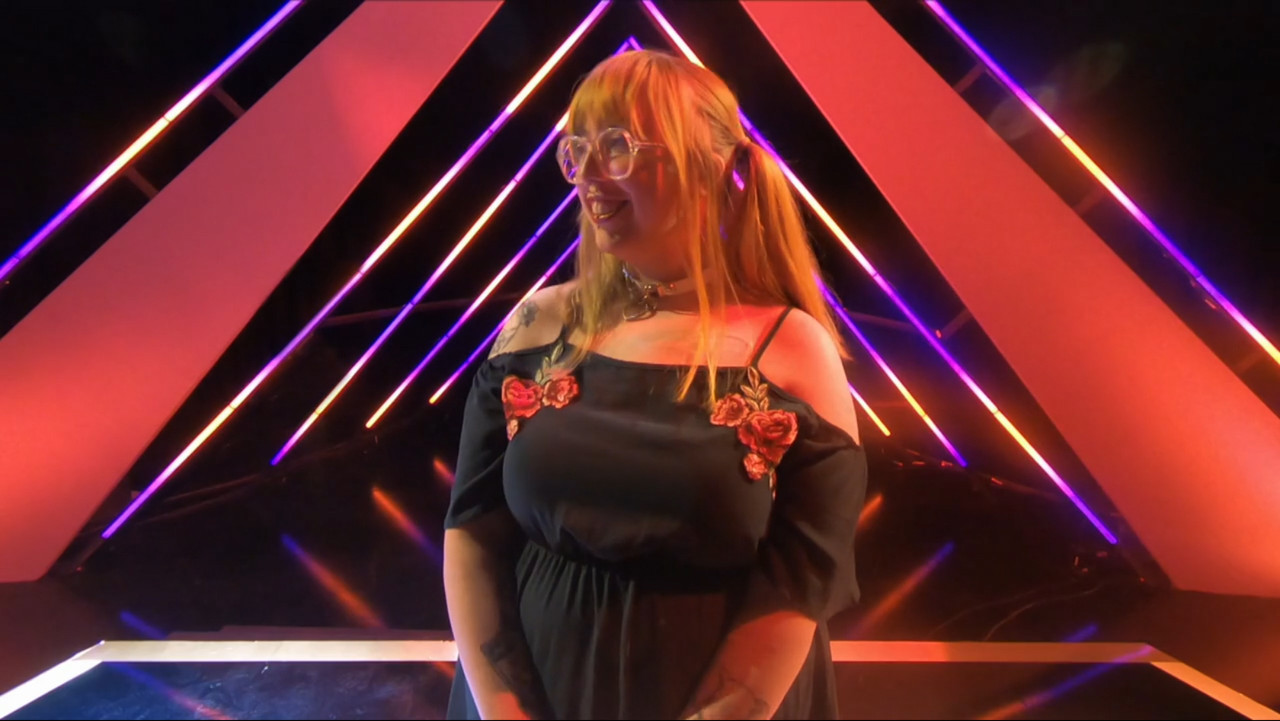 The Love Triangle backdrop