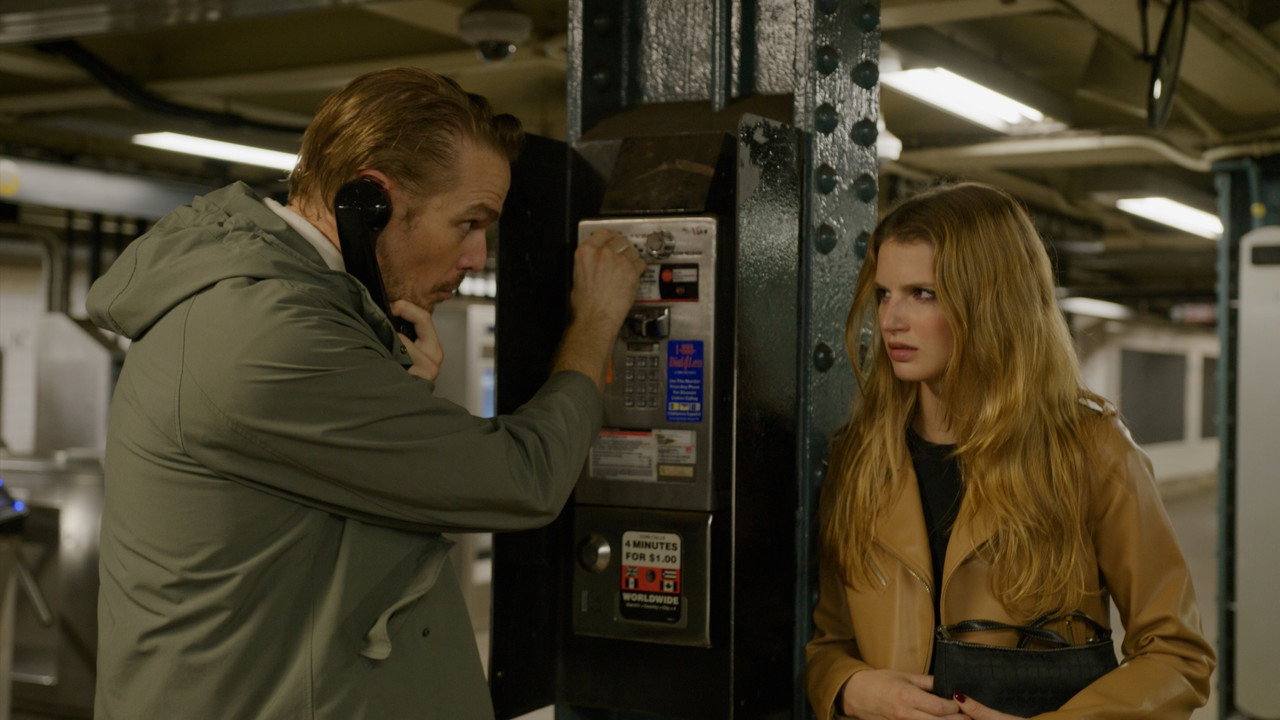 The Last Payphone in New York backdrop