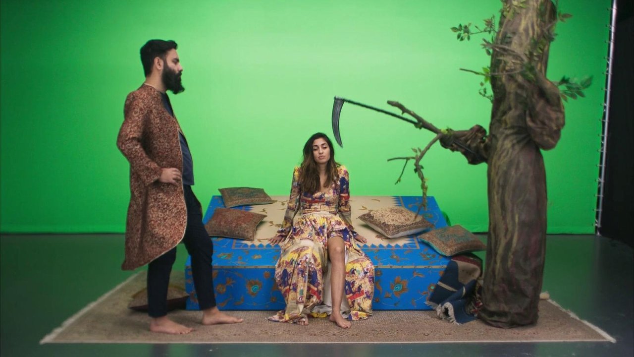 In The Name Of Scheherazade Or The First Beergarden In Tehran backdrop