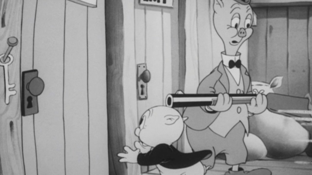 Porky's Hired Hand backdrop