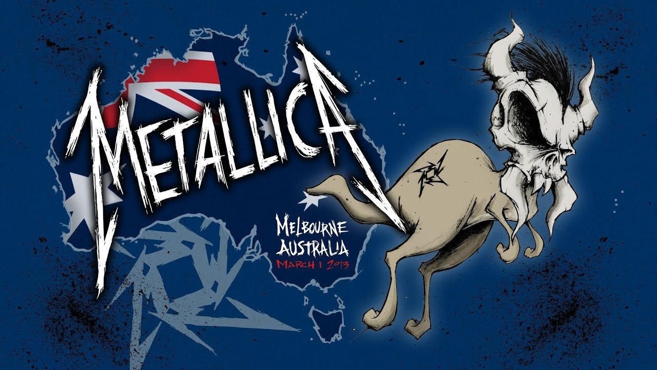Metallica: Live in Melbourne, Australia - March 1, 2013 backdrop