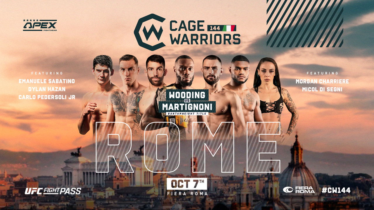 Cage Warriors 144: Rome backdrop