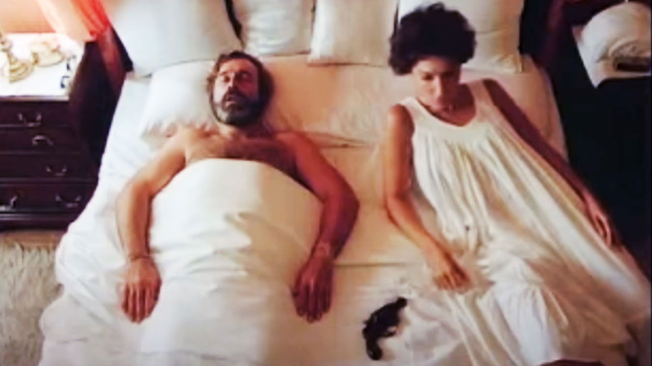 Los pasajeros del jardín backdrop