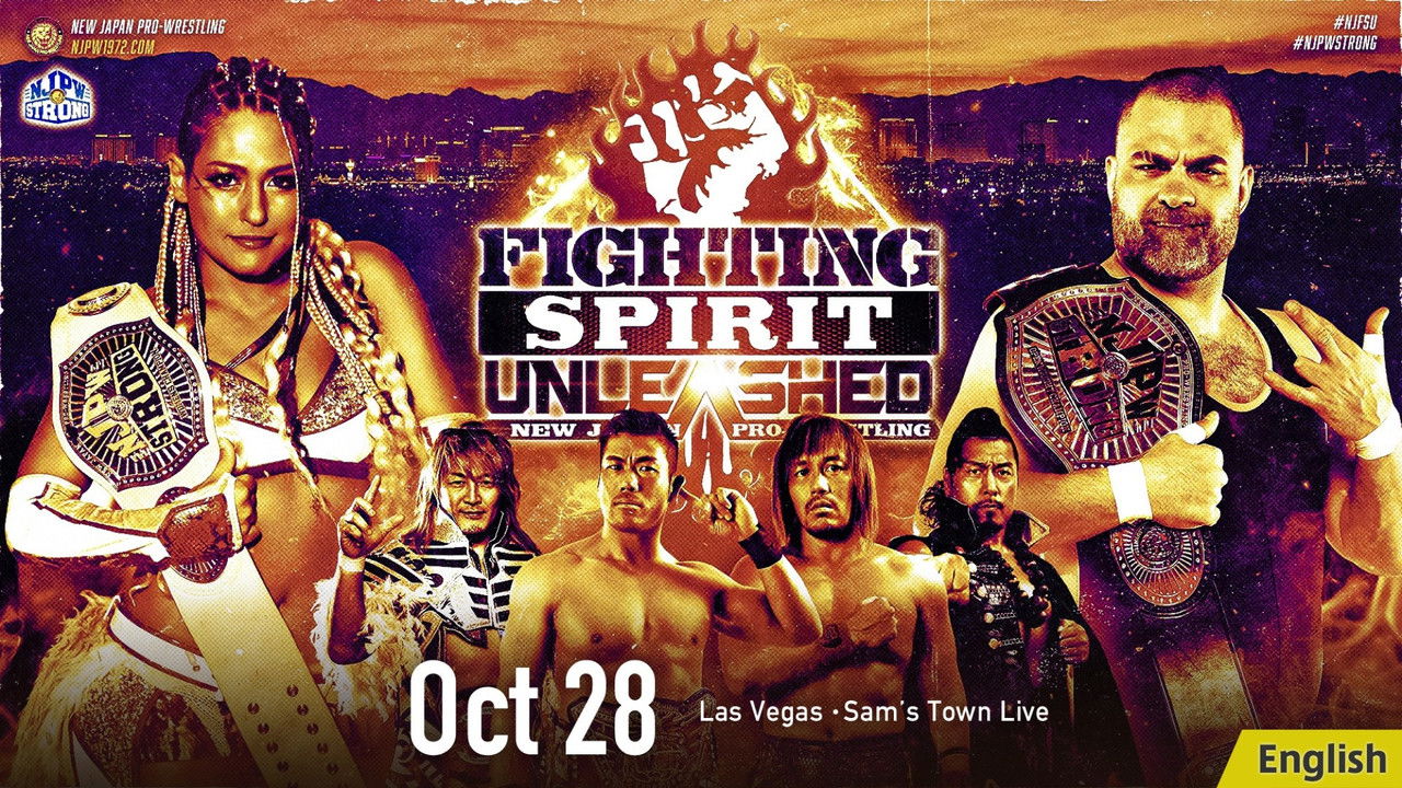 NJPW STRONG Fighting Spirit Unleashed 2023 backdrop