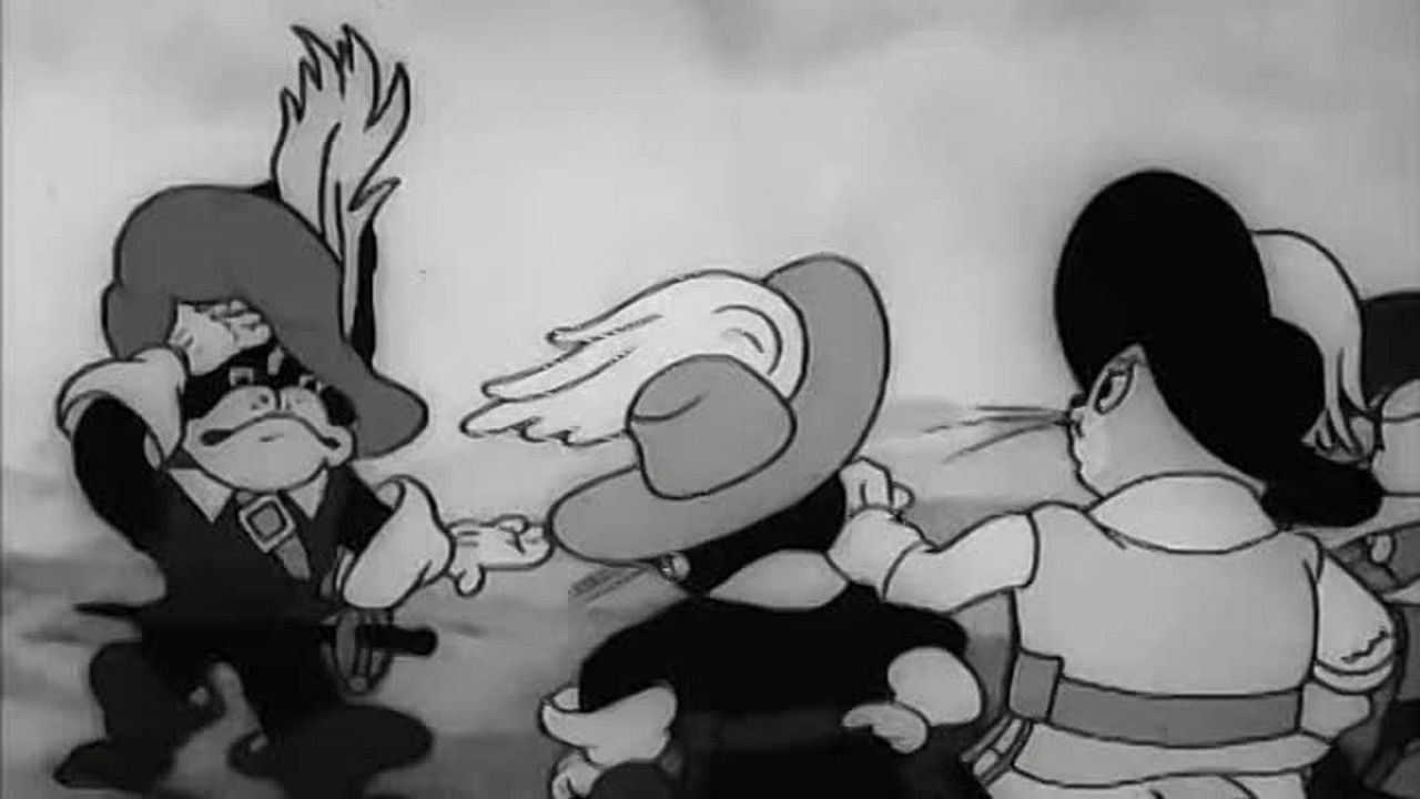 The Three Musketeers backdrop