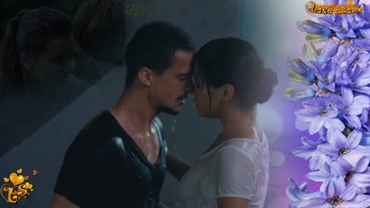 Цветы дождя backdrop