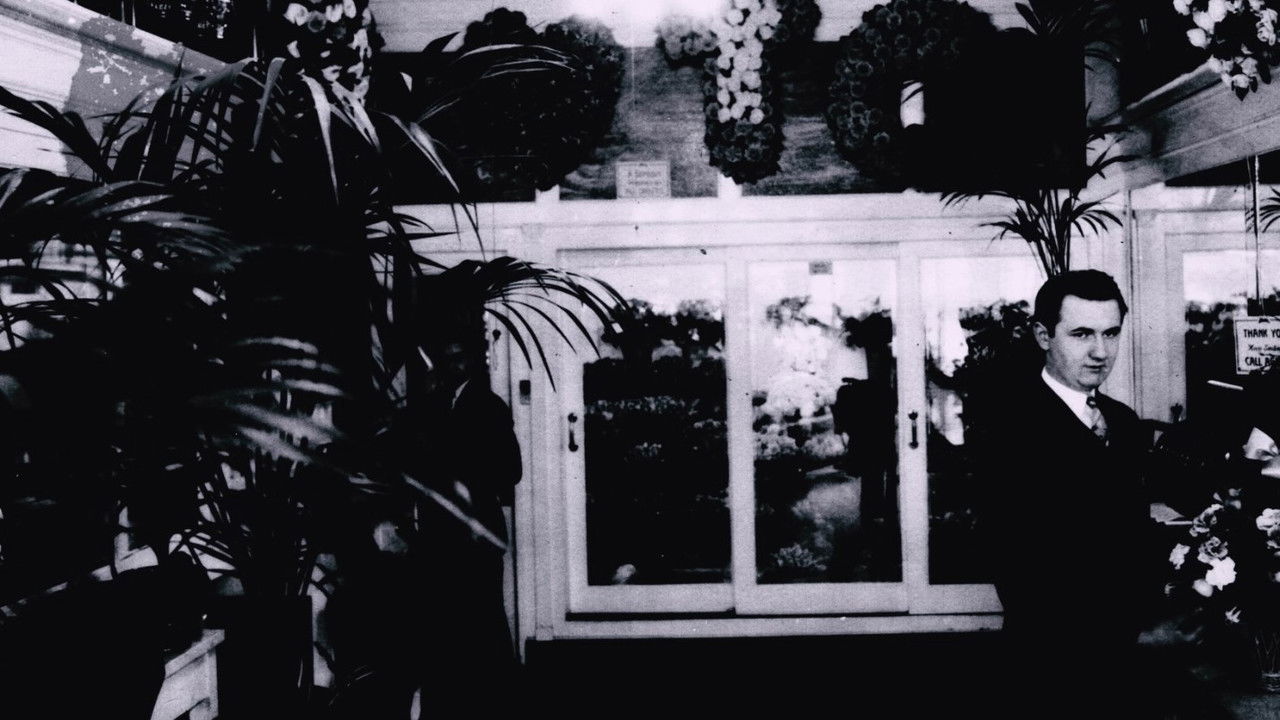 The garden florist backdrop