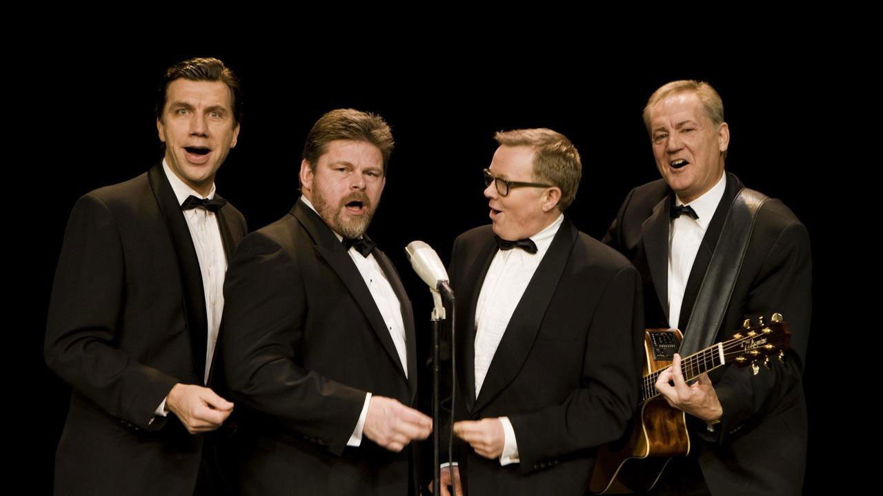 Four Jacks Åh, den vej til mandalay backdrop