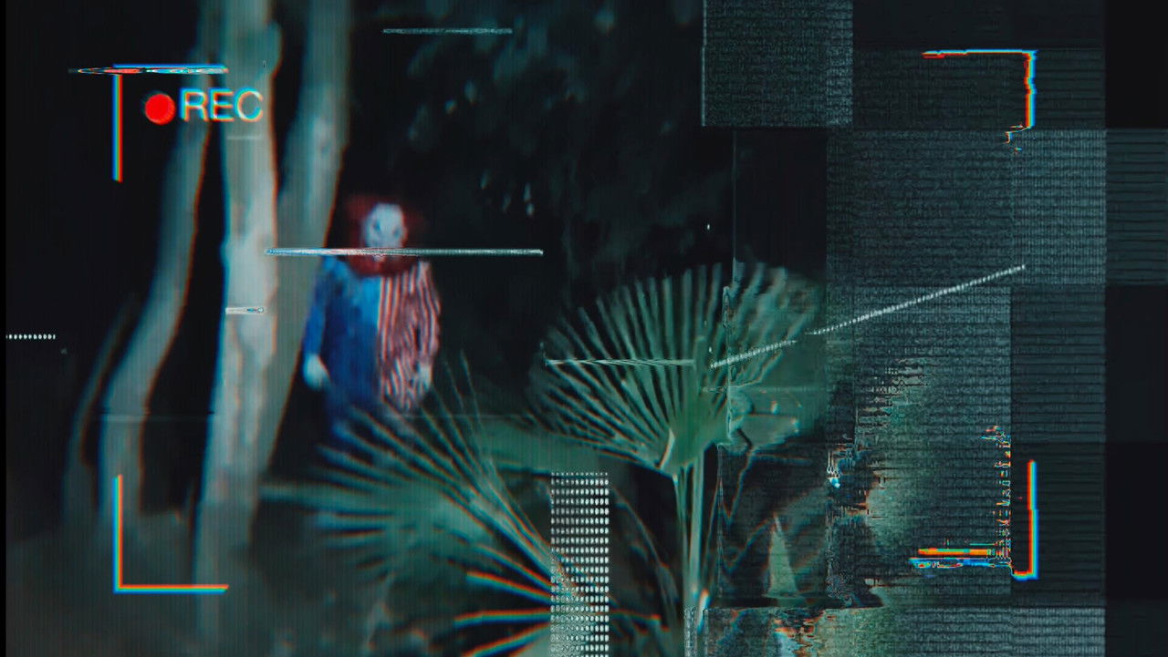 Ouija Clown backdrop