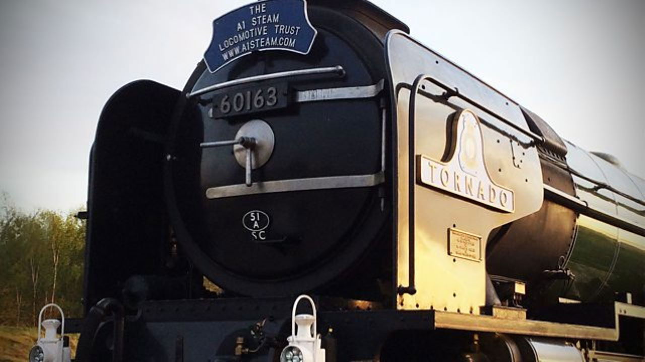 Tornado The 100mph Steam Engine backdrop