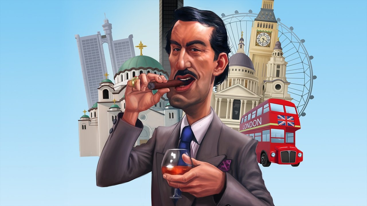 Boycie in Belgrade backdrop