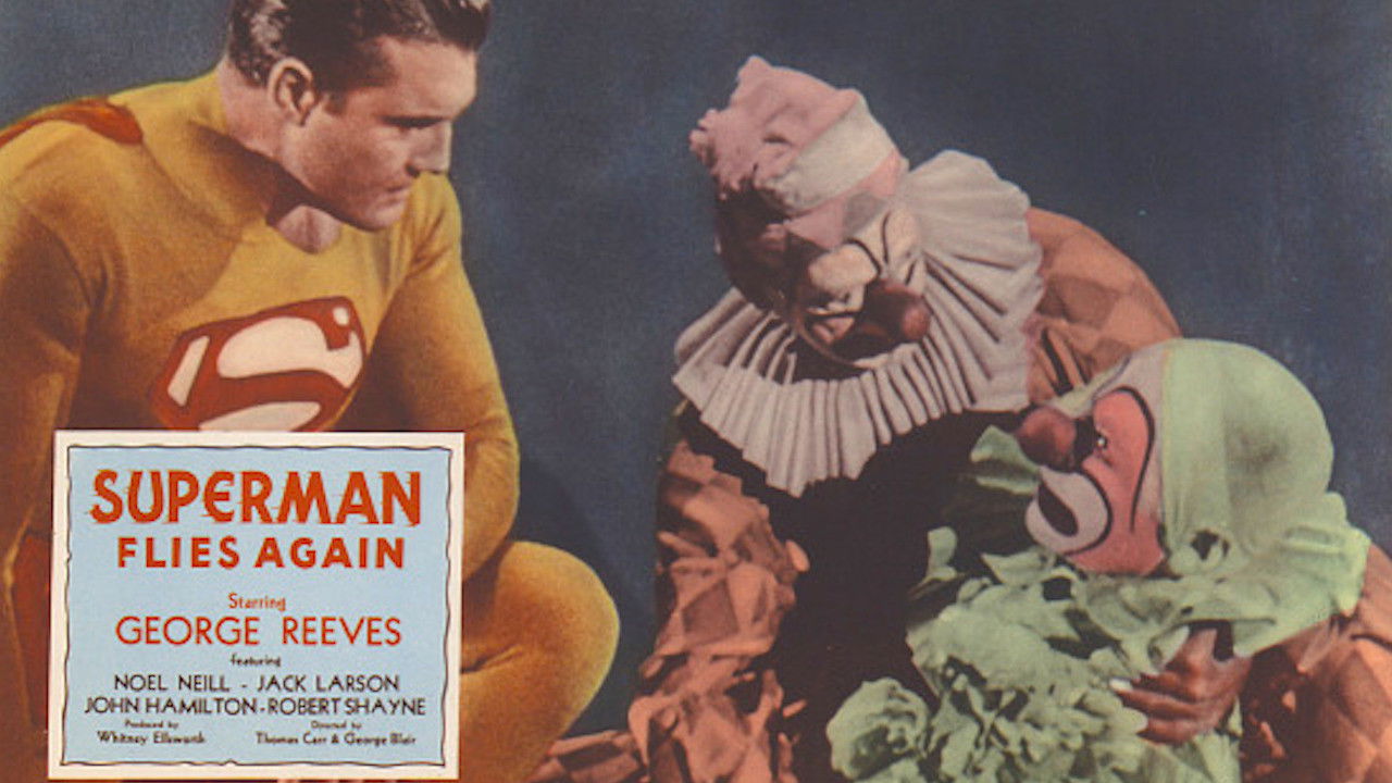 Superman Flies Again backdrop