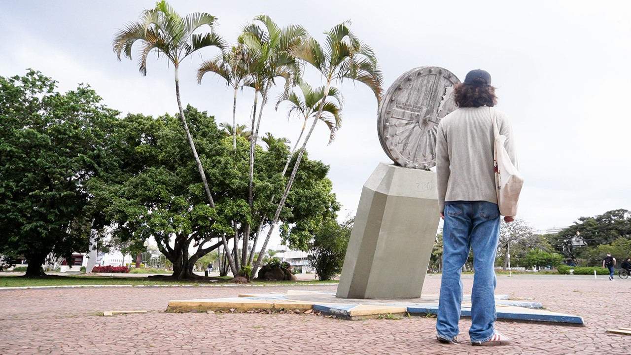 Running Time backdrop