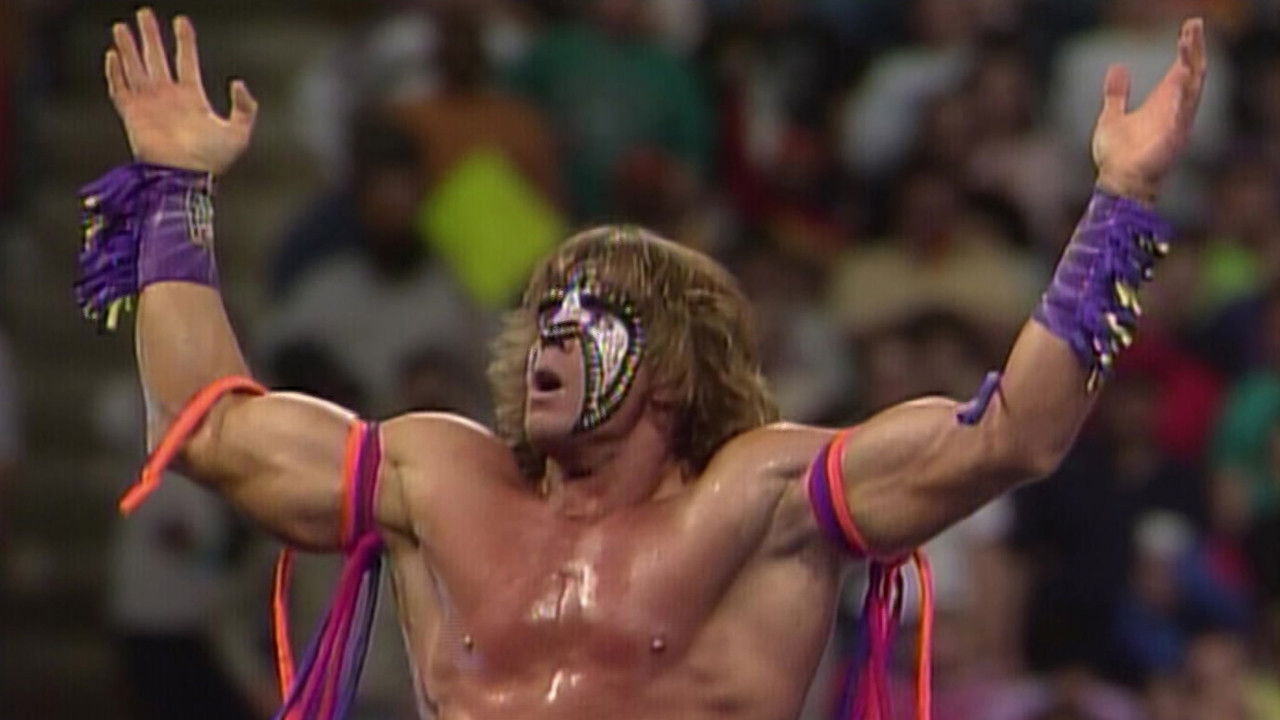 The Ultimate Warrior backdrop