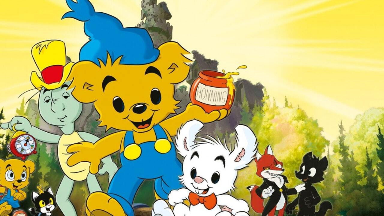 Bamse och tjuvstaden backdrop