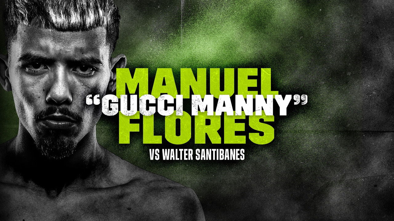Manuel Flores vs. Walter Santibanes backdrop