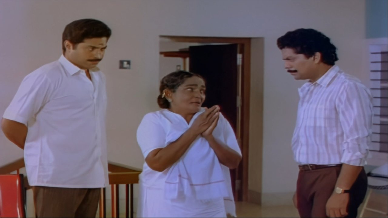 Oru CBI Diary Kurippu backdrop