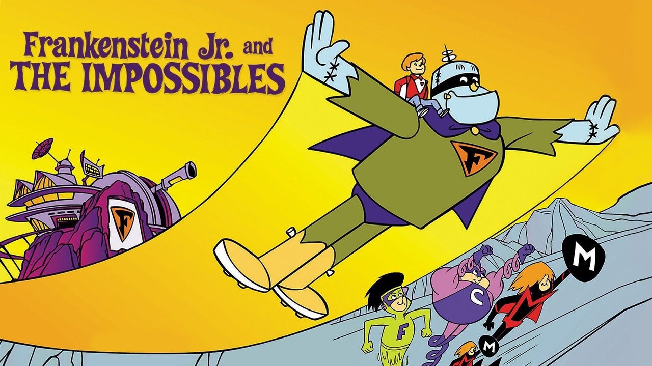 Frankenstein, Jr. and The Impossibles backdrop
