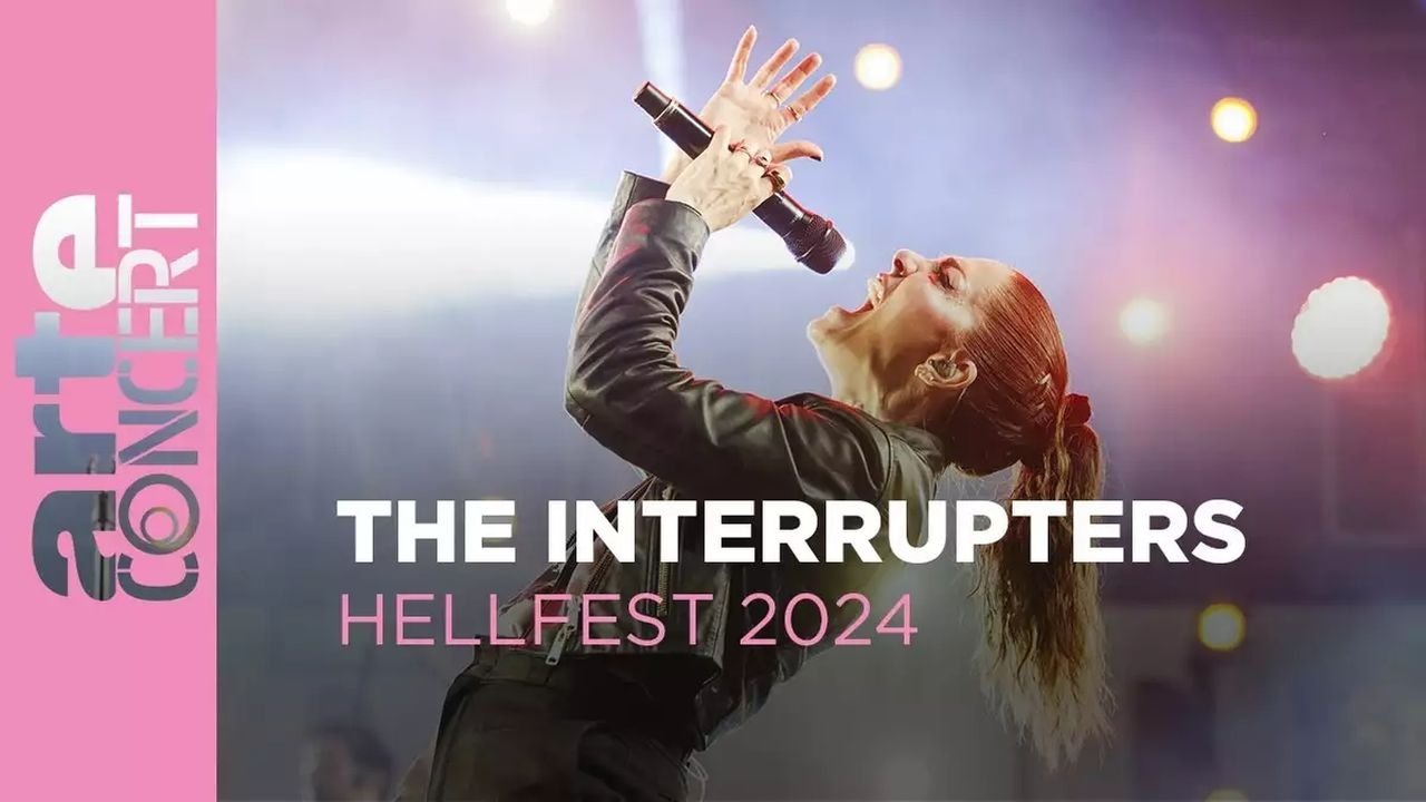 The Interrupters - Hellfest 2024 backdrop