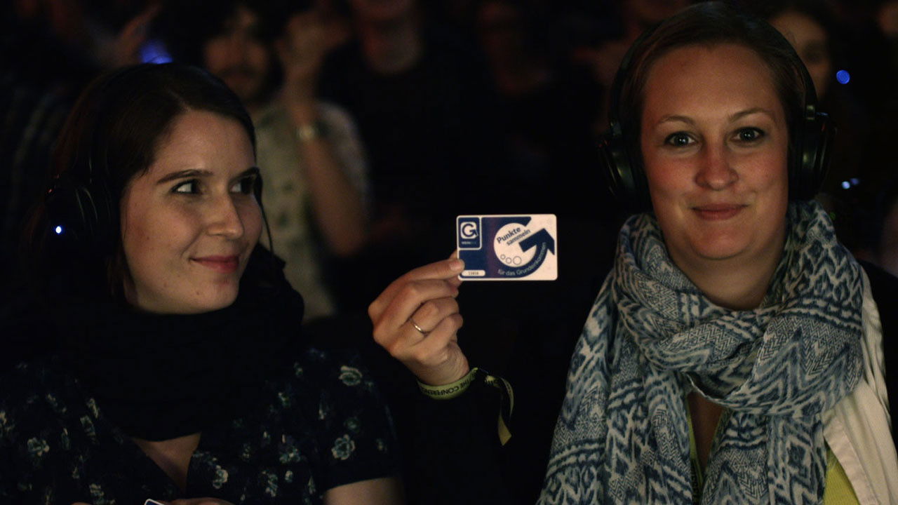 Free Lunch Society backdrop