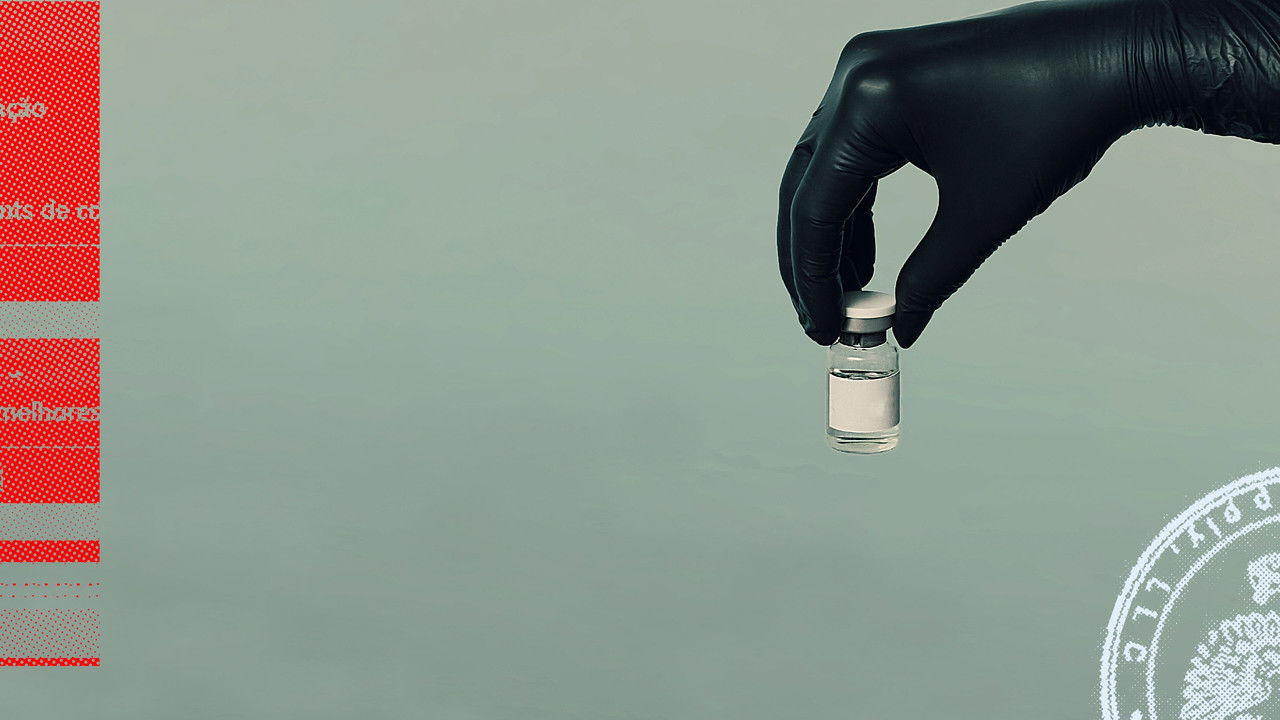 A Corrida das Vacinas: Mercado Paralelo backdrop