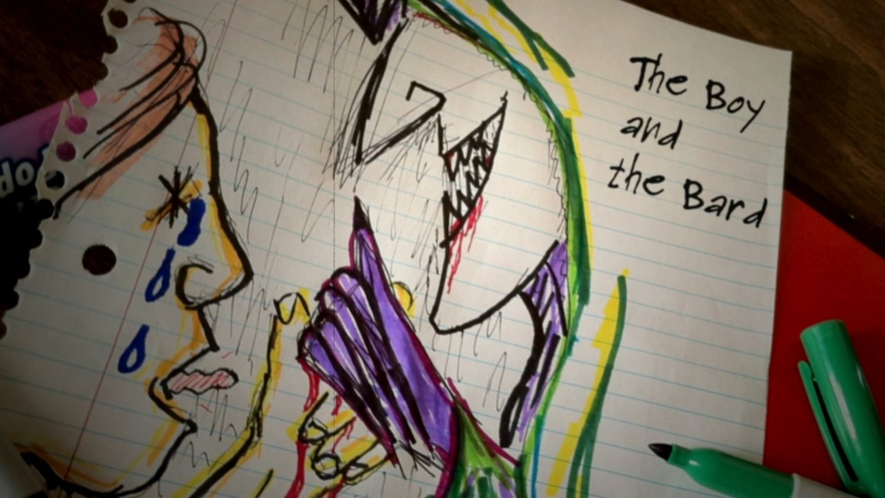 The Boy and the Bard backdrop