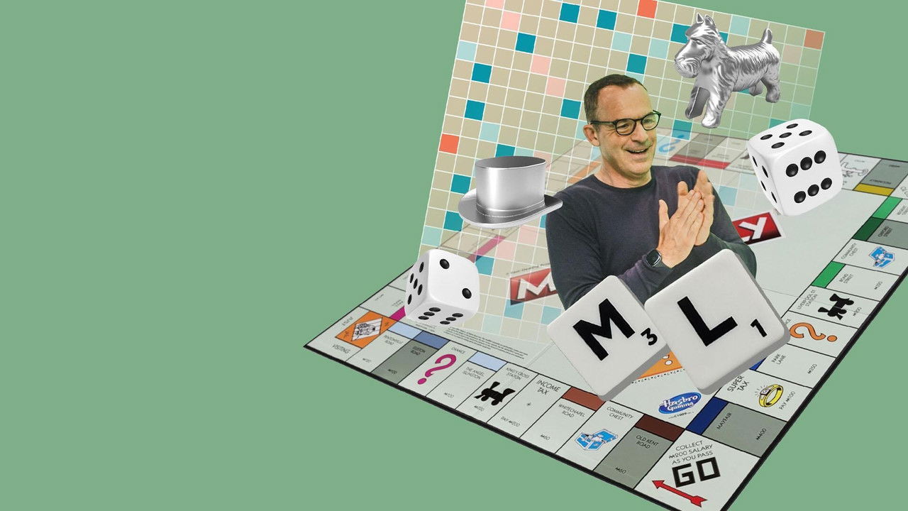 Martin Lewis: How to Win at Board Games backdrop