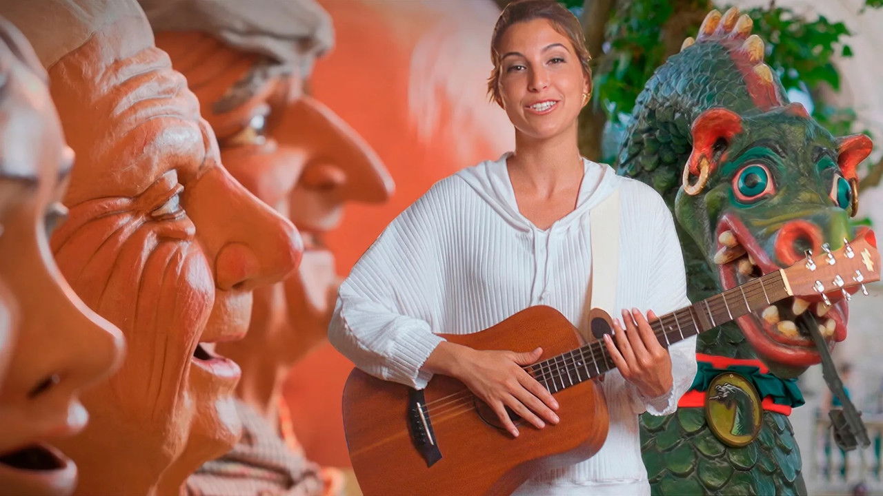 Històries gegants backdrop