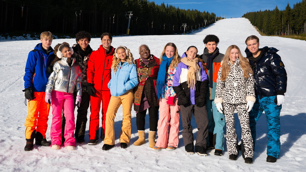 Winter Break backdrop