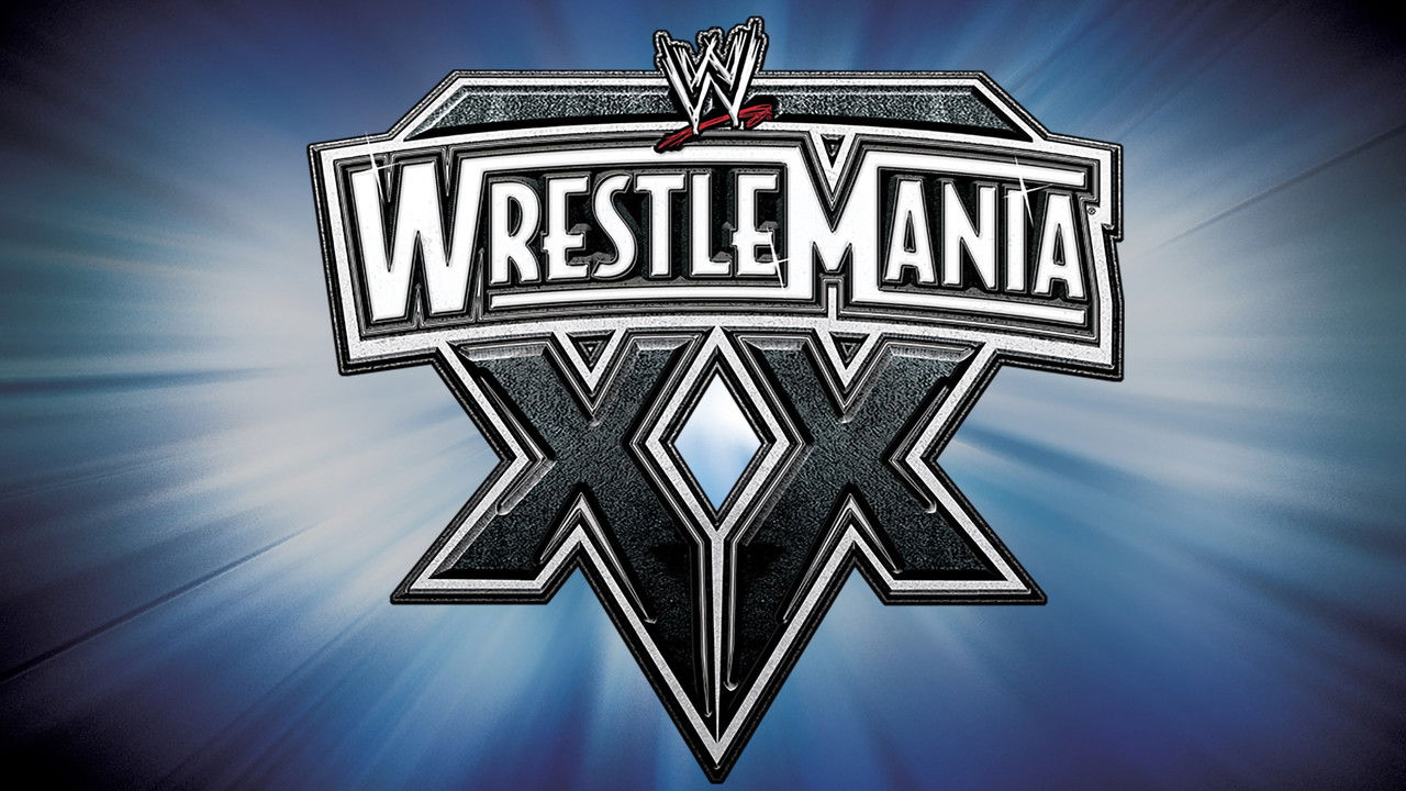 WWE WrestleMania XX backdrop