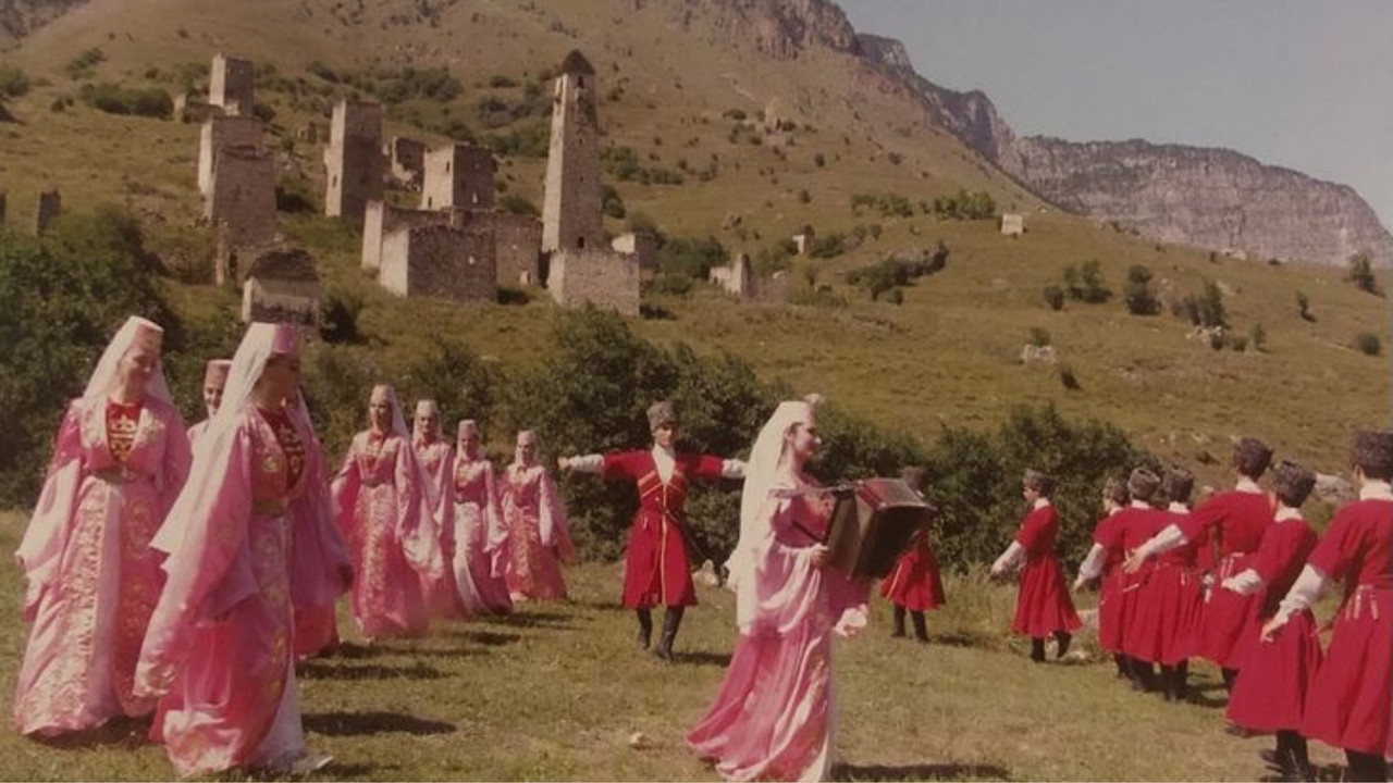 Melodies of the mountains backdrop